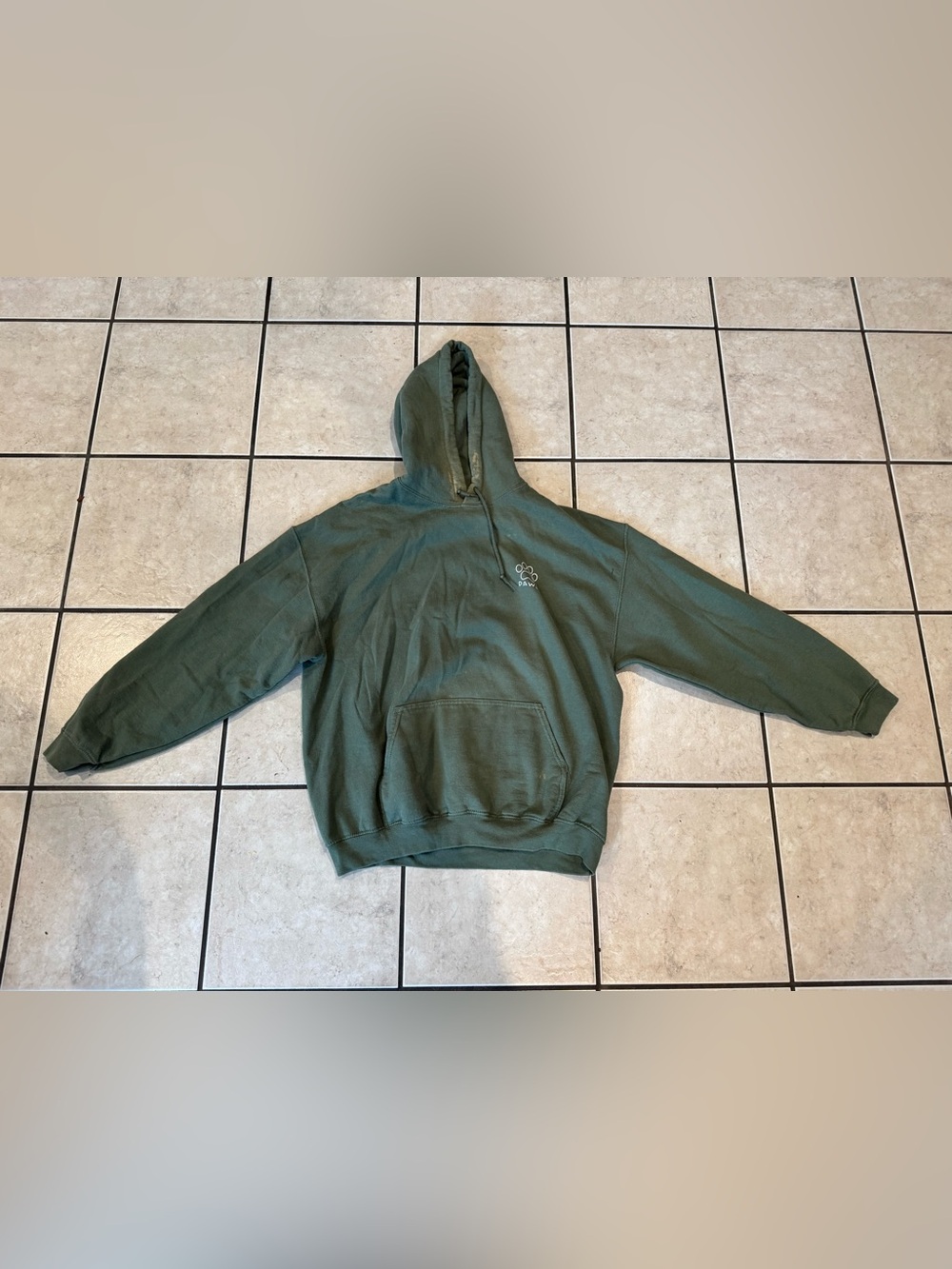Olive Green Woman’s Pullover Hoodie